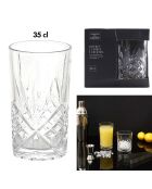 5 Verres Cocktail transparents - D.7.6 cm