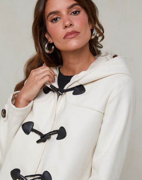 Manteau Capucine écru