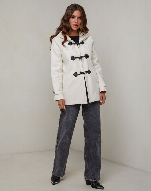 Manteau Capucine écru