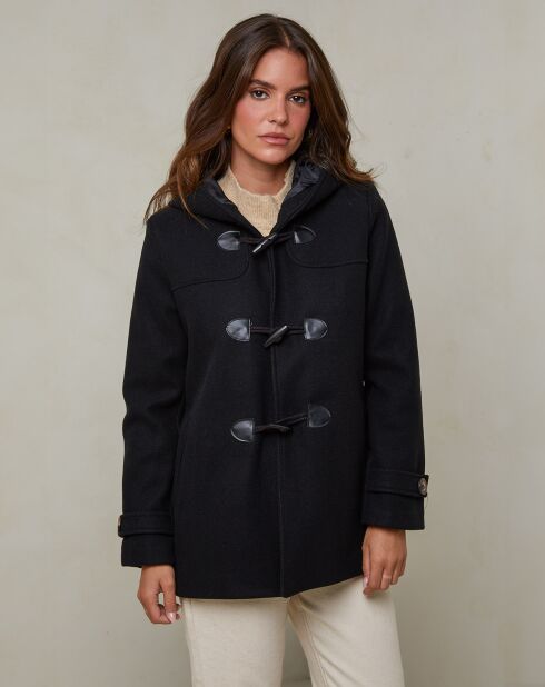 Manteau Capucine noir