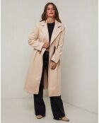 Abrigo beige Celestine