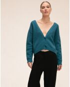 Pull en Laine mélangée Calypso bleu nocturne