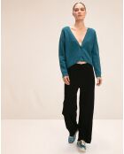 Pull en Laine mélangée Calypso bleu nocturne