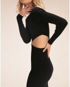 Robe longue Jackson noire
