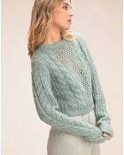 Pull en Laine mélangée Samantha flocon