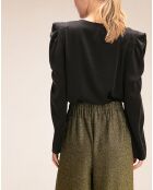 Top 100% Soie York  noir