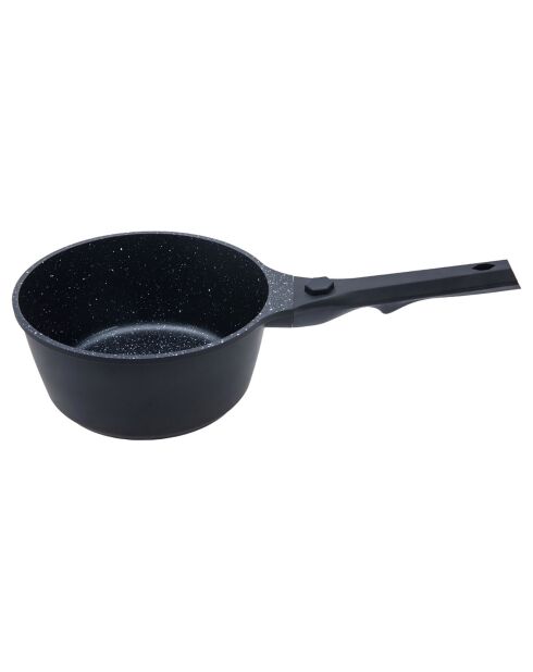 3 Casseroles amovible anti-adhésif Greblon CK Céramique 'Alizée' induction noire