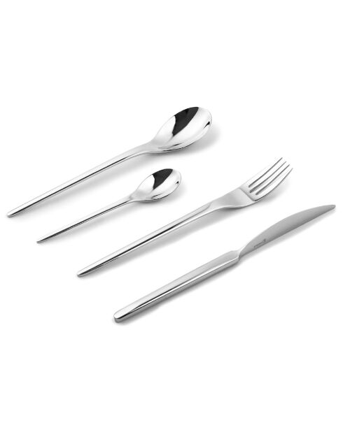 Ménagère Jonquille argentée -  24 Pièces