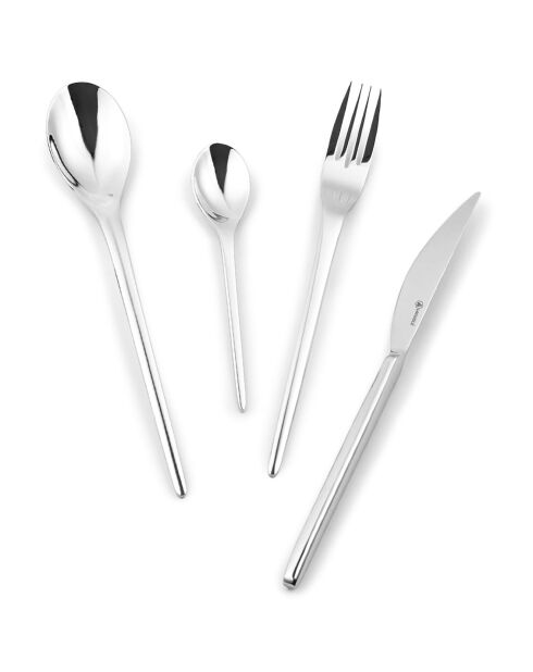 Ménagère Jonquille argentée -  24 Pièces