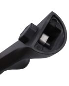 Langer abnehmbarer Griff Alizée schwarz - 19x5,5x3,5 cm