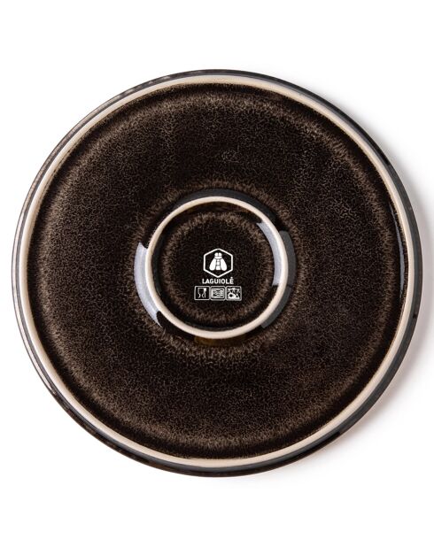 Servizio da tavola marrone - 12 pezzi