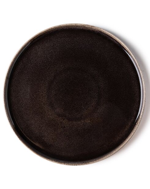 Servizio da tavola marrone - 12 pezzi