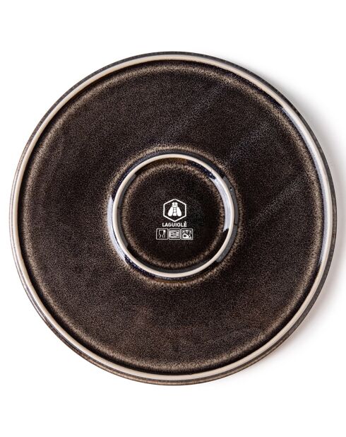 Servizio da tavola marrone - 12 pezzi