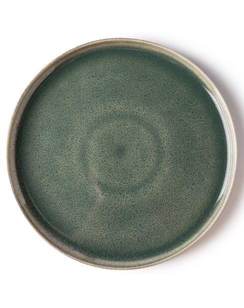 Service de table vert - 12 Pièces