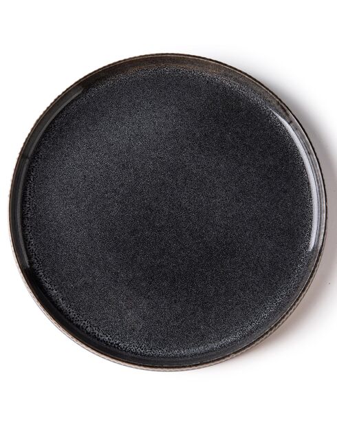 Service de table noir - 12 Pièces