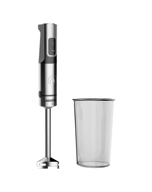 Frullatore a immersione in acciaio inossidabile/nero da 1200 W - 800 ml