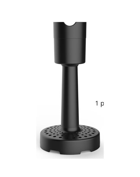 Frullatore a immersione in acciaio inossidabile/nero da 1200 W - 1500 ML