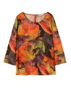 Blusa naranja Afinamia