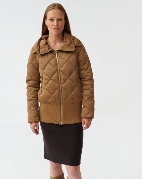Beige jas Mekko