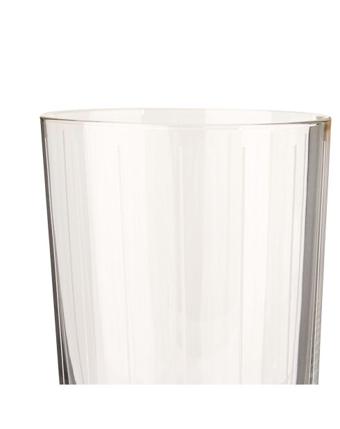 4 Verres en Cristal transparents -  D.17 cm