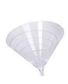 4 Verres À Martini en Cristal transparents -  D.25 cm