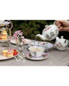 Tasse à thé & Soucoupe en Céramique Alice au pays des merveilles violette -  210 ml