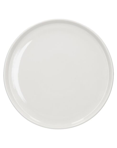Service de Table en Porcelaine Camberlie blanc - 12 pièces