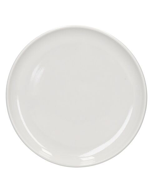 Service de Table en Porcelaine Camberlie blanc - 12 pièces