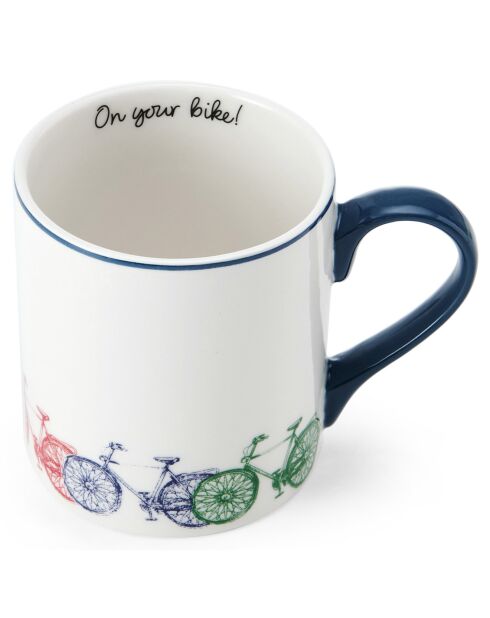 Tasse en Porcelaine imprimée blanche - 280 ml
