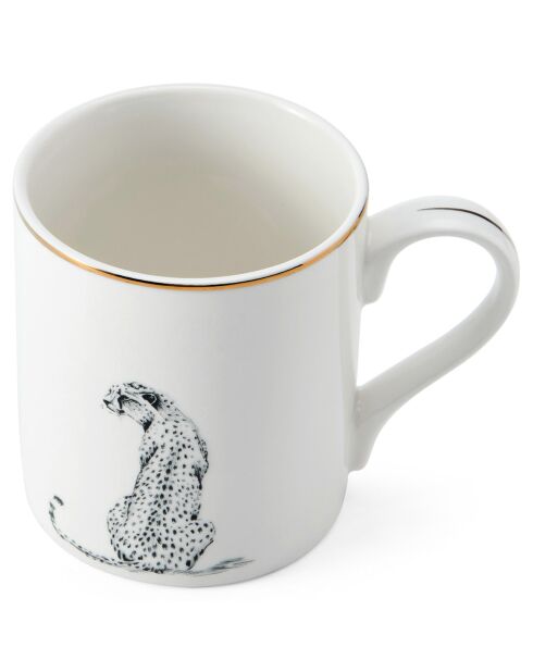 Tasse en Porcelaine imprimée blanche - 280 ml