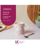 Tasse en Porcelaine imprimée rose - 280 ml