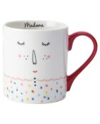 Tasse en Porcelaine imprimée blanche - 280 ml
