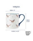 Tasse en Porcelaine imprimée multicolore - 280 ml