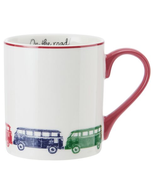 Tasse en Porcelaine imprimée blanche - 280 ml
