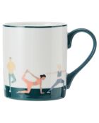 Tasse en Porcelaine imprimée blanche - 280 ml