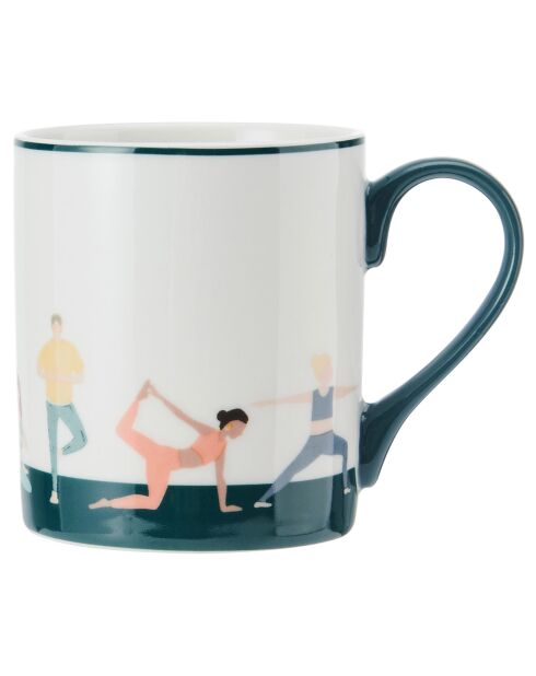 Tasse en Porcelaine imprimée blanche - 280 ml