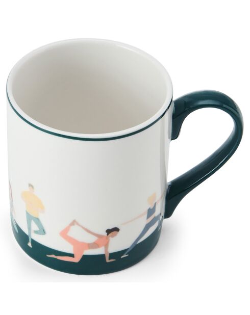 Tasse en Porcelaine imprimée blanche - 280 ml