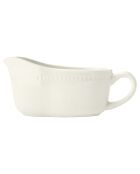 Saucière Mikasa Cranborne blanche -  19.5x8.2x8 cm