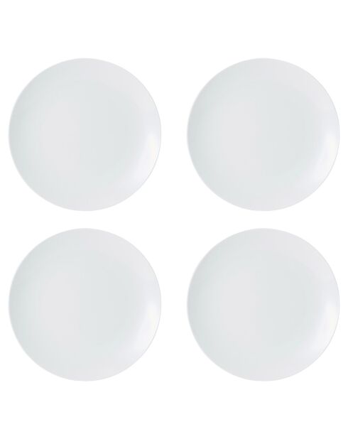 Service de table e Porcelaine Mikasa Chalk blanc - 12 Pièces