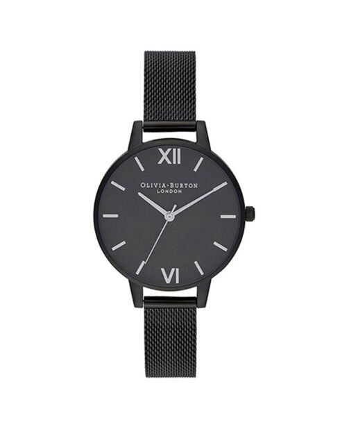 Montre en Acier noire