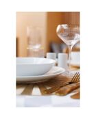 4 Bols en Porcelaine Mikasa Chalk blancs -  D.28 cm