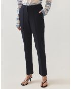 Pantalon tricoté  ZIRIMI 1 navy