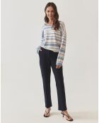 Pantalon tricoté  ZIRIMI 1 navy