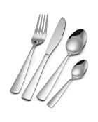 Set de couverts en acier inoxydable argenté -24 Pièces