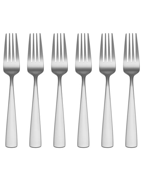 Set de couverts en acier inoxydable argenté -24 Pièces