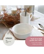 4 Tasses blanches - 380 ml