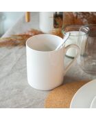 4 Tasses blanches - 380 ml