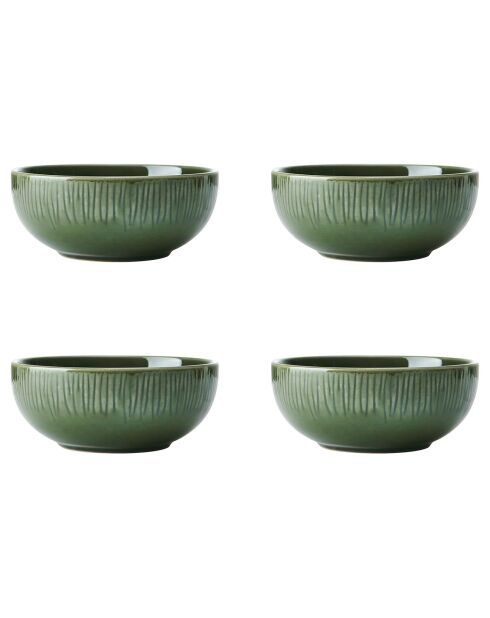 4 Bols Mikasa Jardin Mikasa Jardin verts -  D.15x6,5  cm