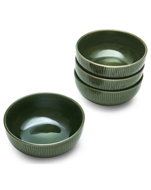 4 Bols Mikasa Jardin Mikasa Jardin verts -  D.15x6,5  cm
