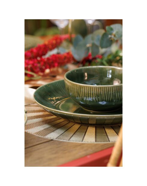 4 Bols Mikasa Jardin Mikasa Jardin verts -  D.15x6,5  cm